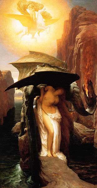 Lord Frederic Leighton Perseus and Andromeda China oil painting art